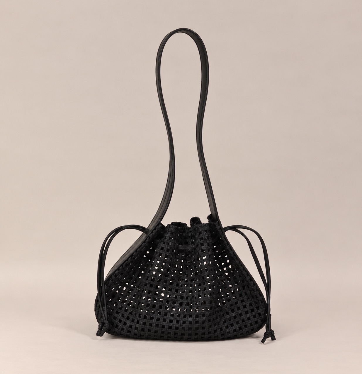 1CA0906-050 [CALONGE] Sheep Top Handle Bag Black #CA-1772 (EU)