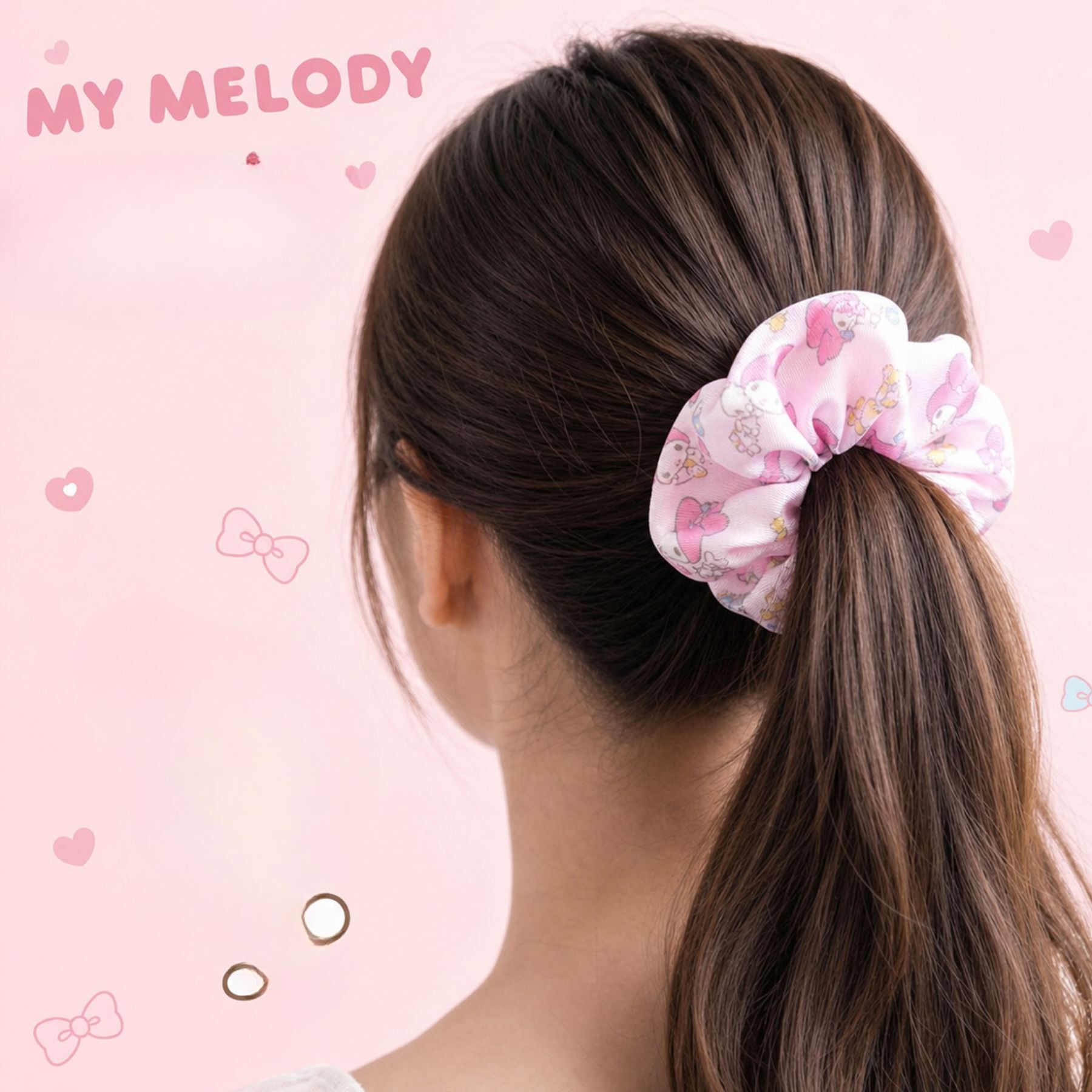 MY MELODY Sanrio |頭髮橡筋圈 髮圈