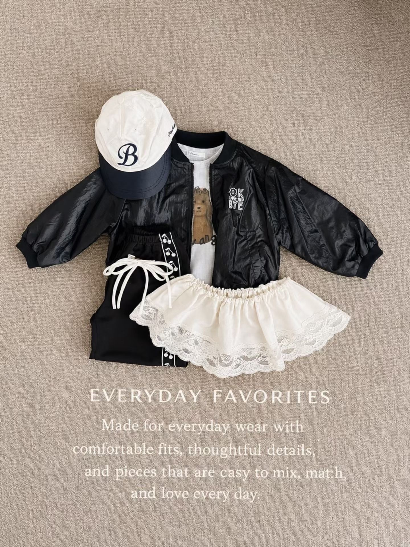 POISSON Hive Bomber Padded Jacket