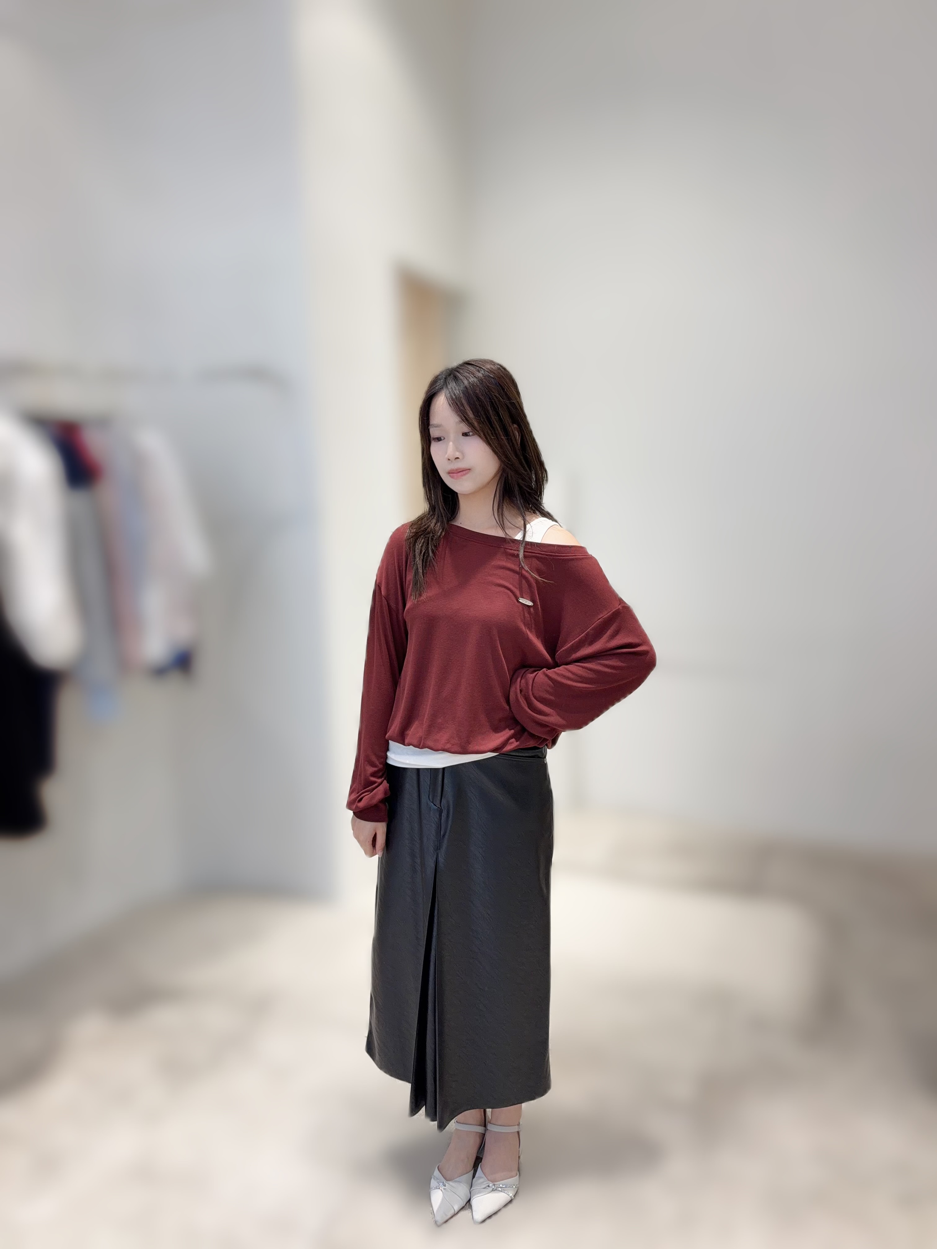 OT08 后橡筋腰 腰26-34  HIP42 長33 $599