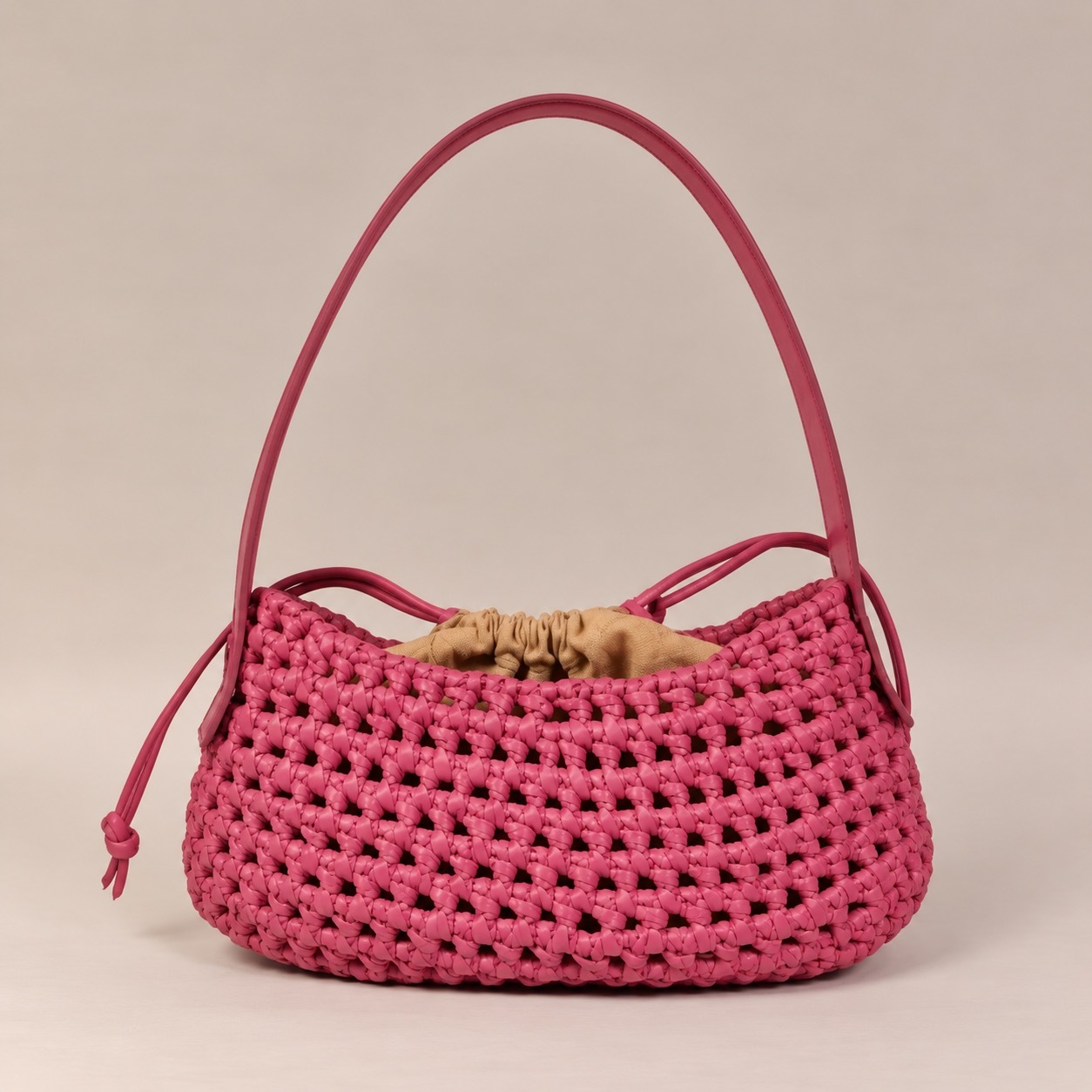 1CA0906-076 [CALONGE] Sheep Top Handle Bag Pink #CA-1780 (EU)