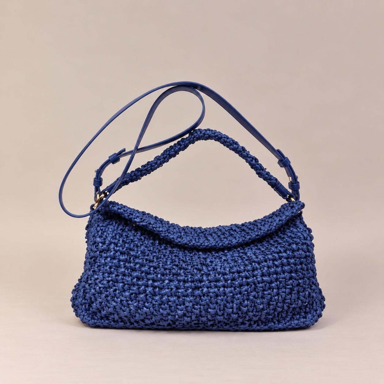 1CA0906-060 [CALONGE] Sheep Top Handle Bag Blue #CA-1636 (EU)