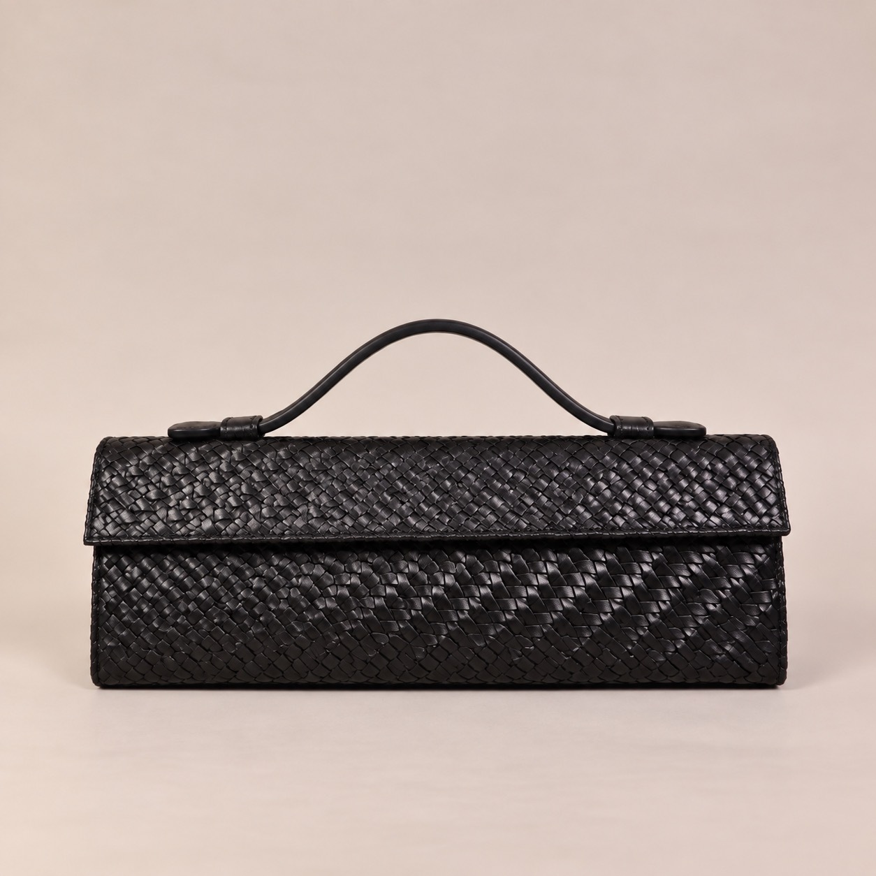 1CA0906-045 [CALONGE] Buff Toledo Top Handle Bag Black #CA-1768 (EU)
