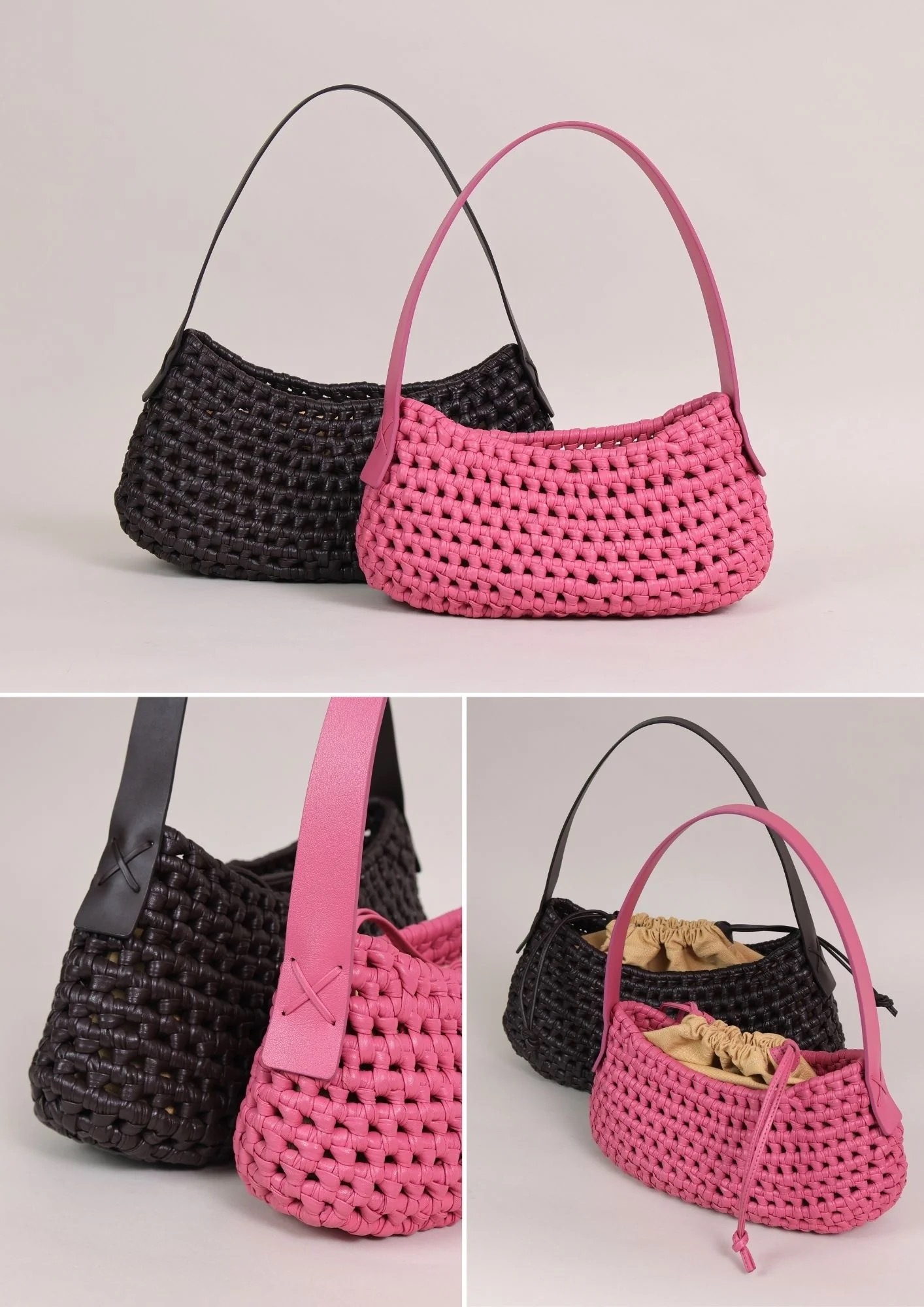 1CA0906-076 [CALONGE] Sheep Top Handle Bag Pink #CA-1780 (EU)