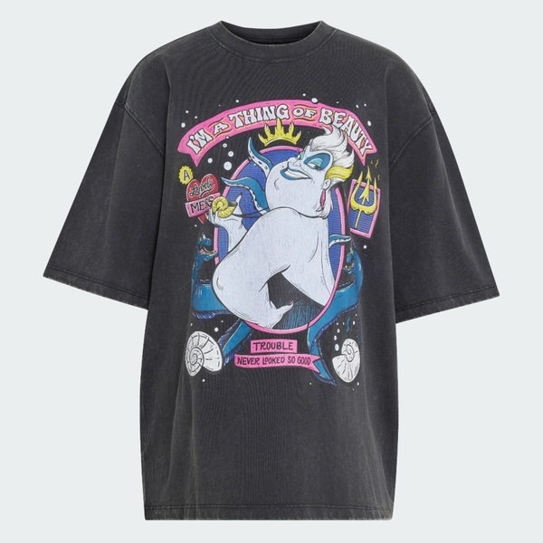 Adidas 愛迪達 Dy V Tee KS4184 女 T恤 運動上衣 休閒短袖 正面印花 純棉 黑