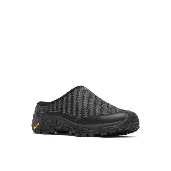 Merrell Moab 2 Slide LTR Woven SE ML00005848 男 穆勒鞋 皮革 黑