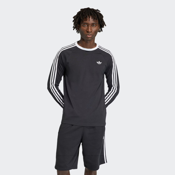 Adidas 愛迪達 3s Ls Tee KE3546 男 長袖上衣 休閒長袖 純棉 黑