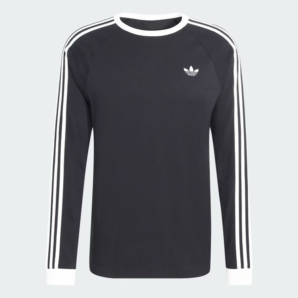 Adidas 愛迪達 3s Ls Tee KE3546 男 長袖上衣 休閒長袖 純棉 黑