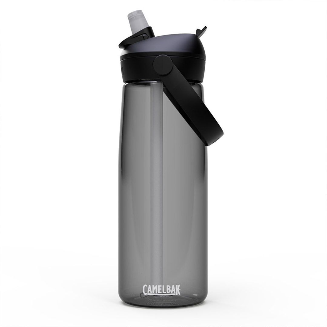 CamelBak 美國 Flip Straw吸管水瓶 750ml (炭黑) 52CB2853001