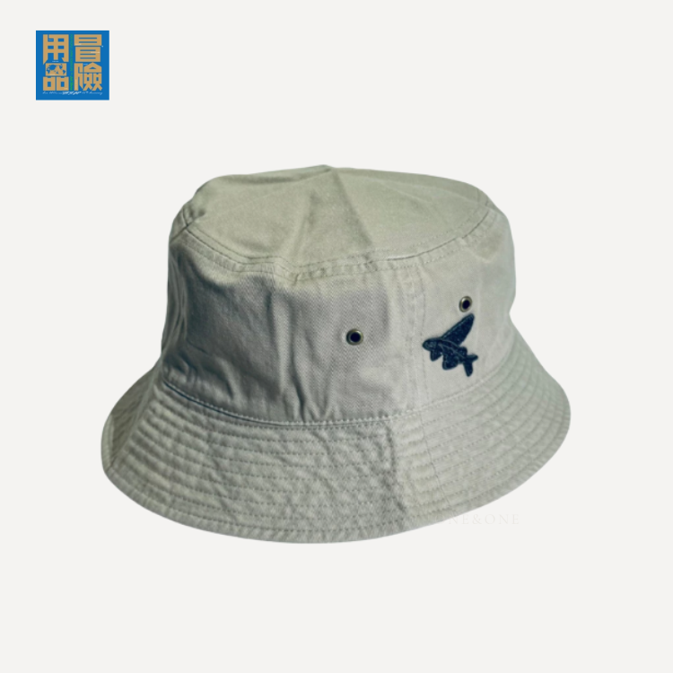 冒險用品 JetSlow Fish Logo Bucket Hat 漁夫帽