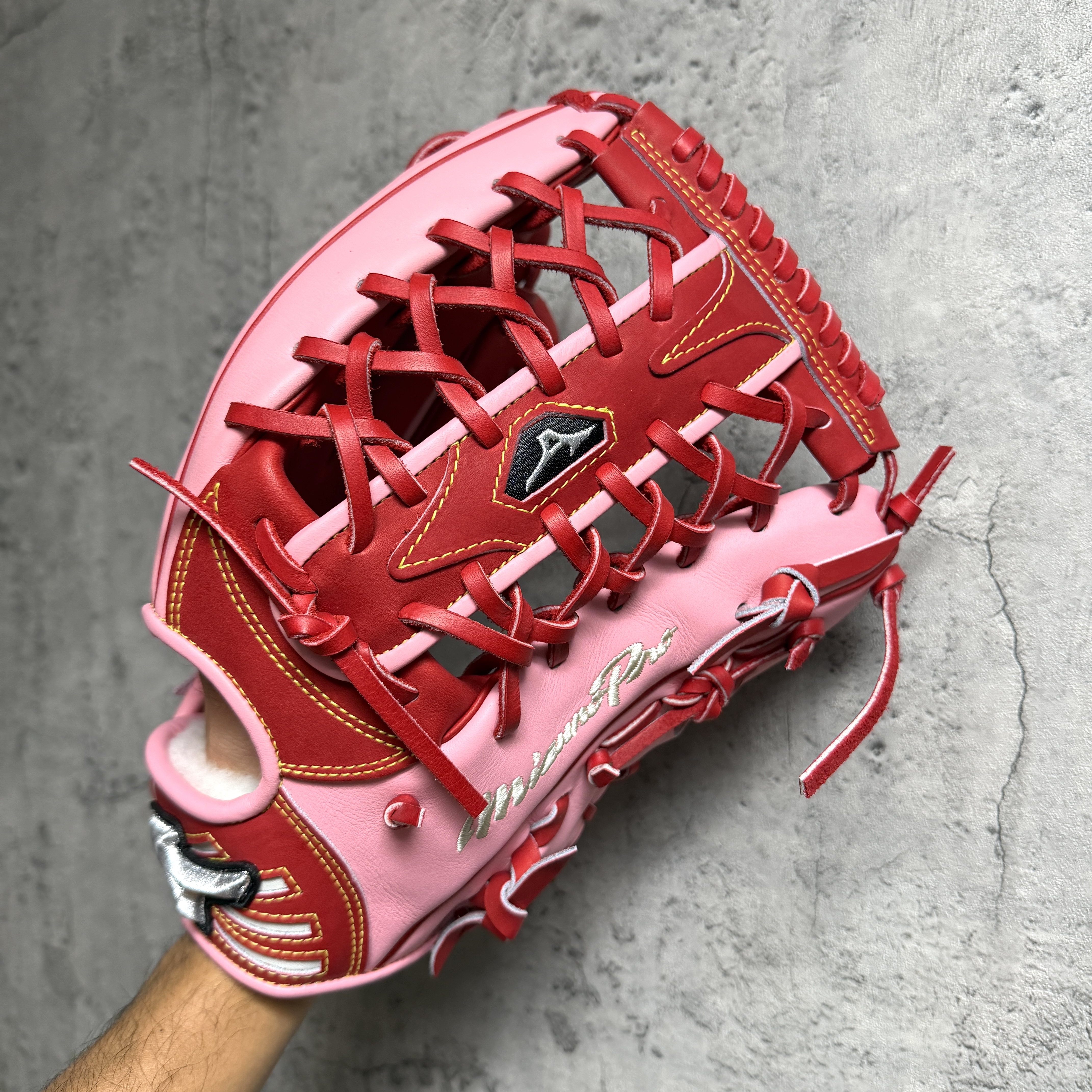 【缺貨】 約13吋 Mizuno Pro 硬式 外野 鈴木一朗 白金標 波賀HAGA產 M-M011 瘋牛限定