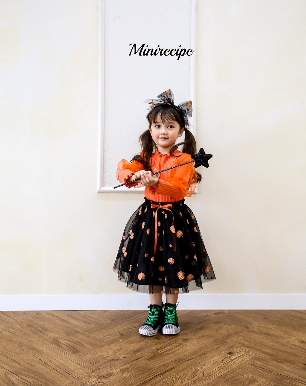 正韓秋Minirecipe 南瓜髮帶