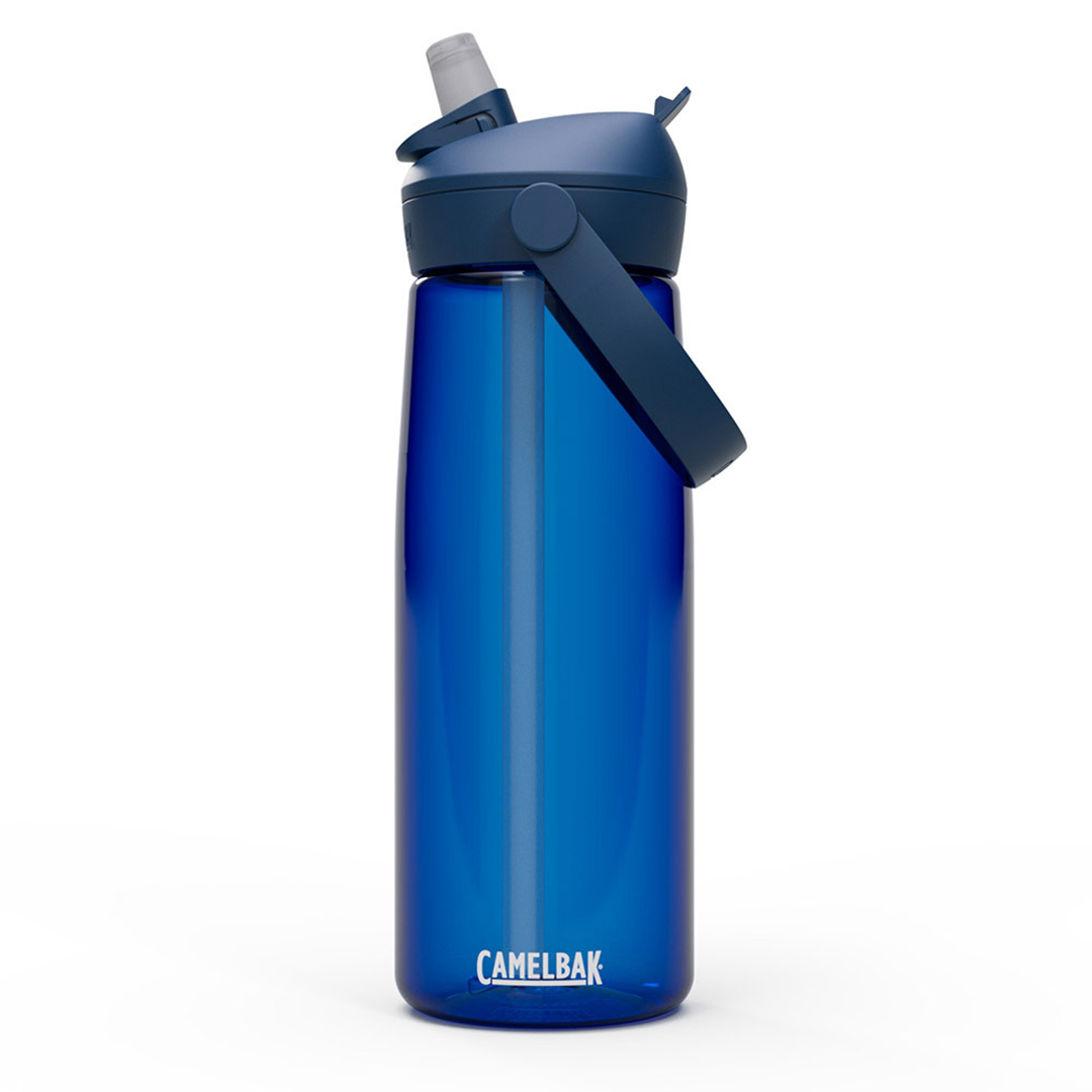 CamelBak 美國 Flip Straw吸管水瓶 750ml (牛津藍) 52CB2853404