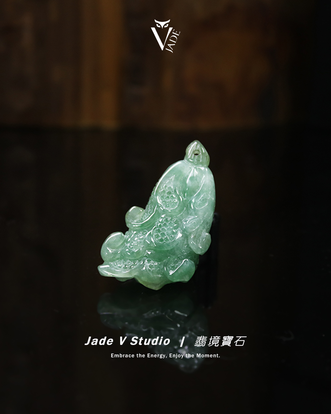 【JadeV｜翡境寶石】糯冰 滿綠 白菜 翡翠