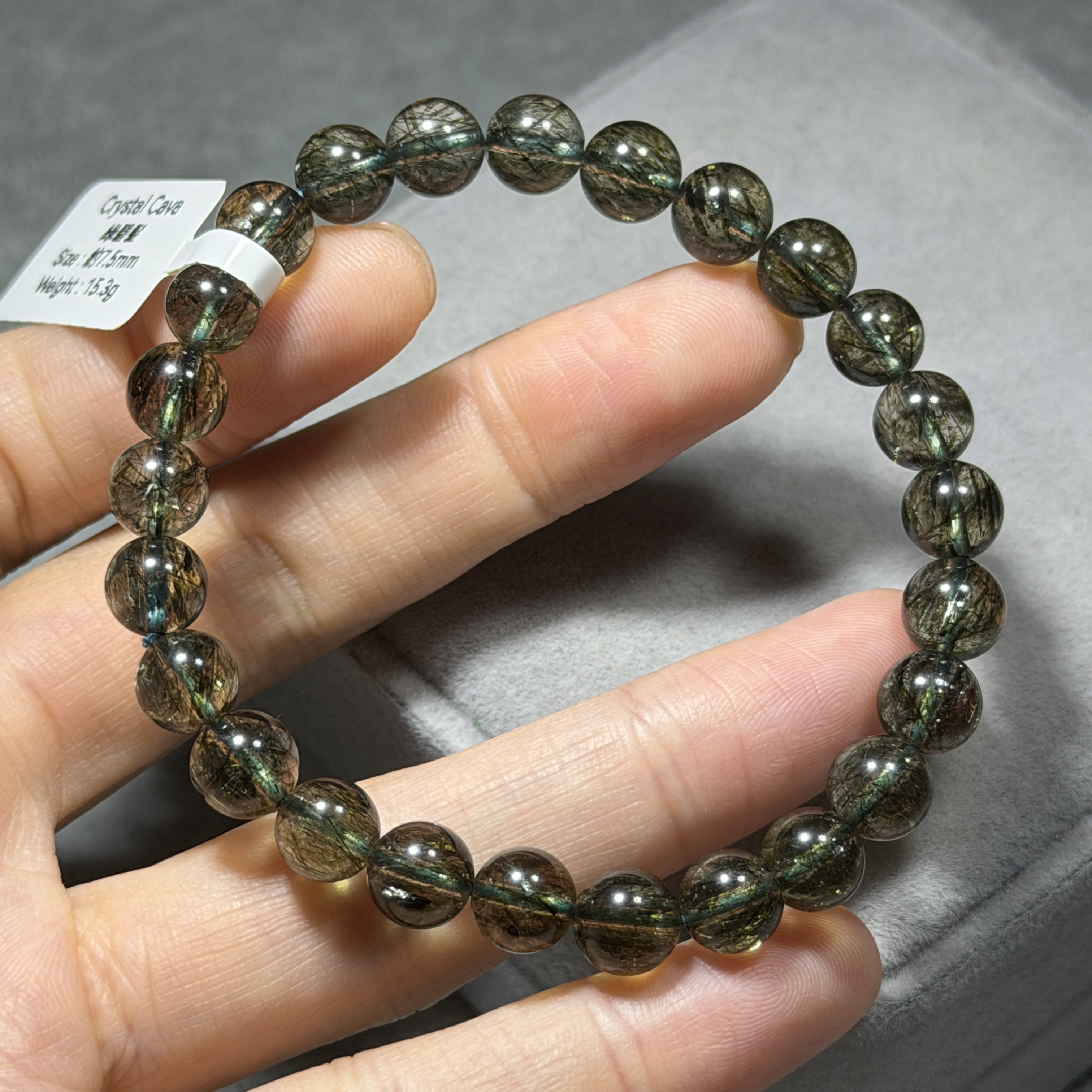 極高級綠碧髮 約7.5mm GQ1556