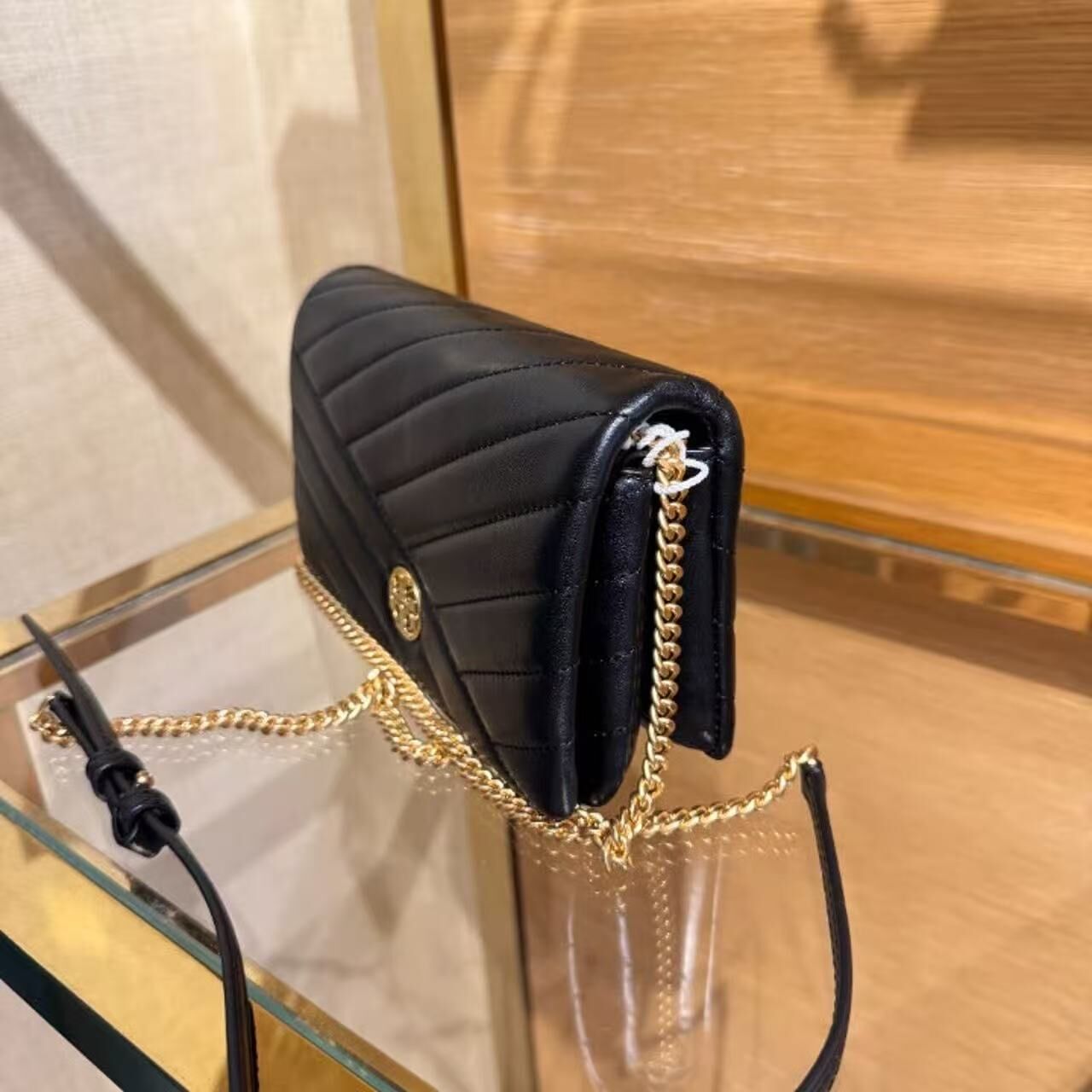 【預購】Tory Burch N090701 Willa Chevron 斜挎包