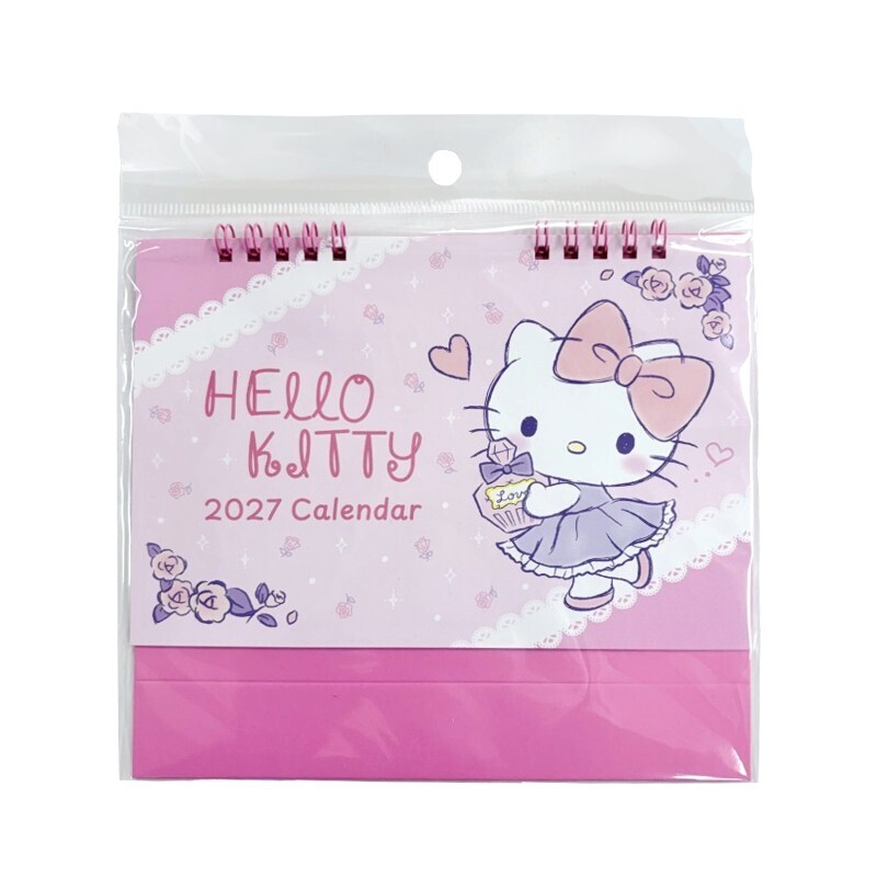 2027年桌曆/Hello Kitty 18×14×6cm