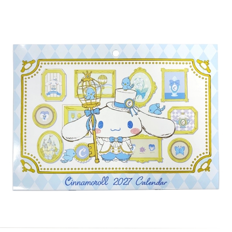 2027年壁掛式月曆/大耳狗喜拿 29.7×21×0.1cm