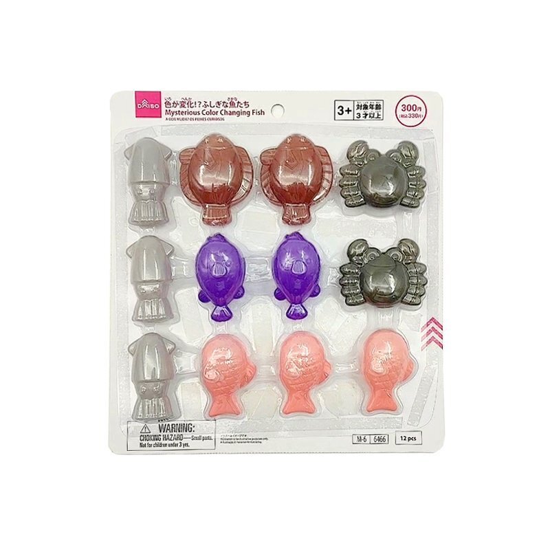 洗澡玩具/變色！？神奇魚類 12隻