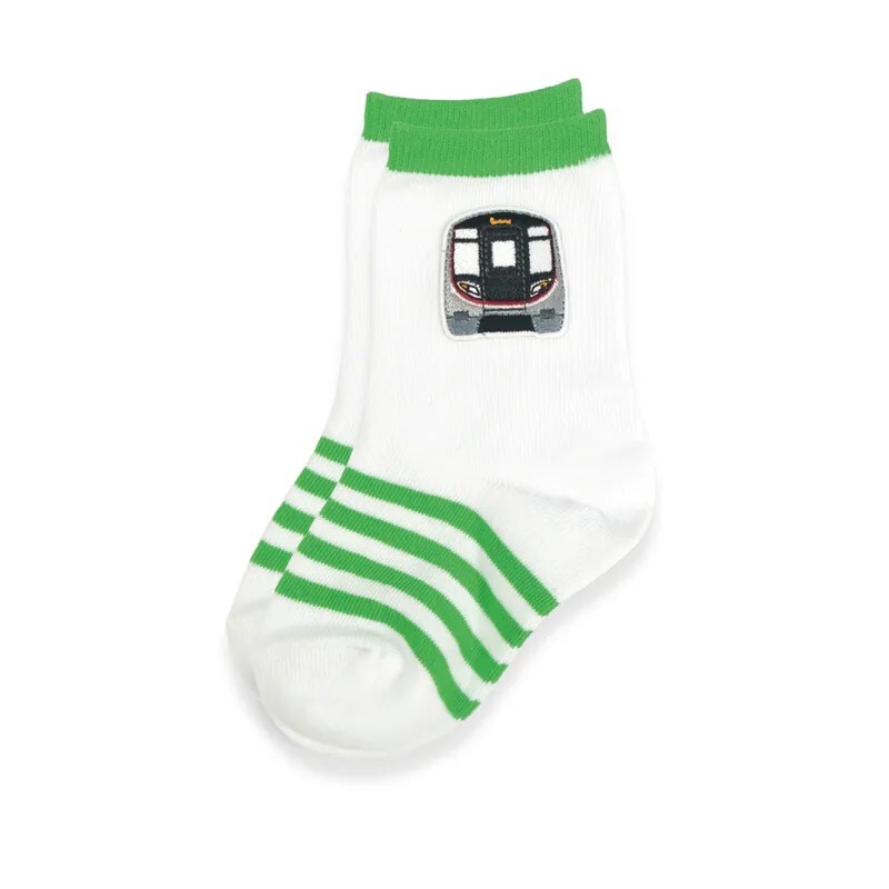 MTR Kids Socks - Kwun Tong Line (1-3Y)