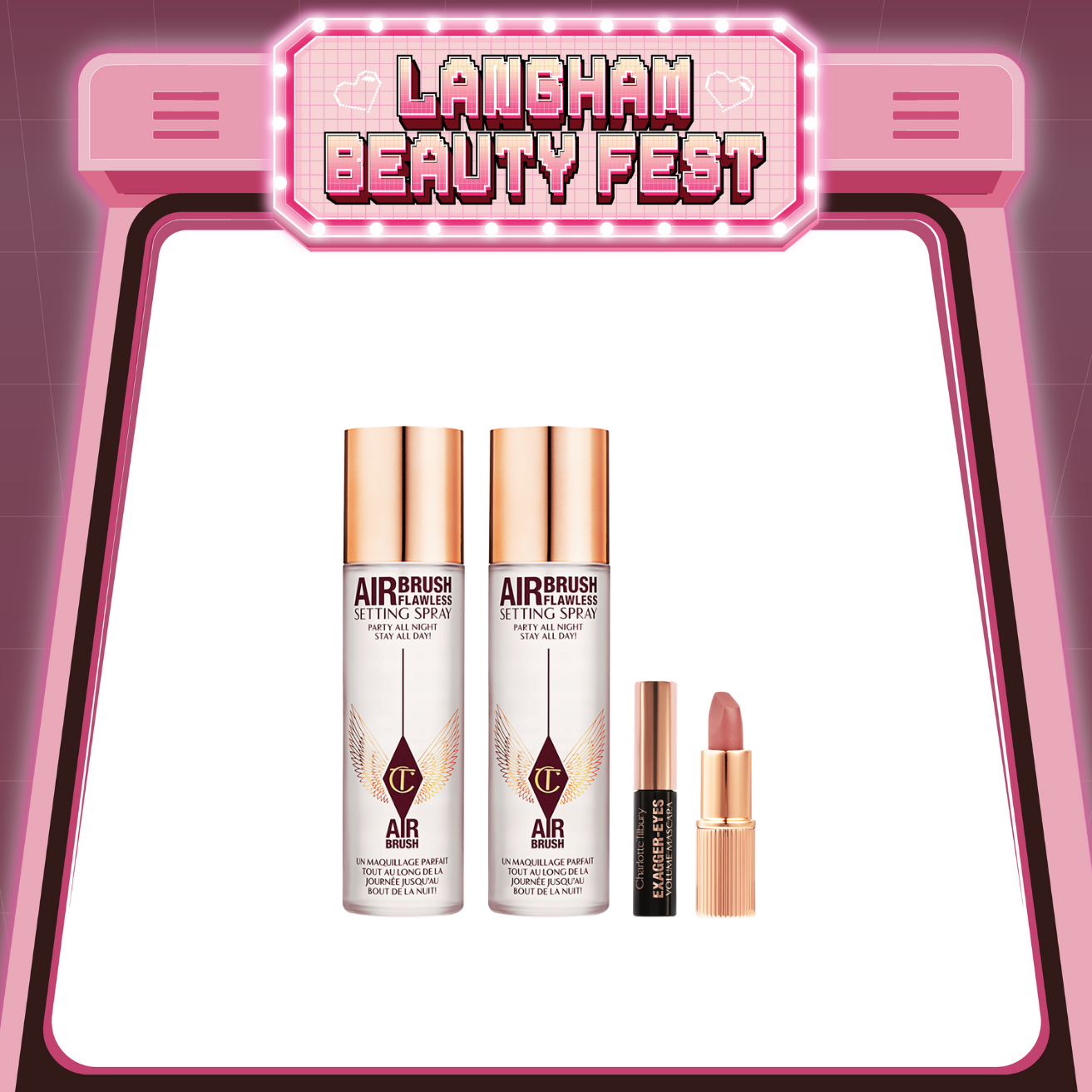 CHARLOTTE TILBURY 輕盈定妝噴霧套裝