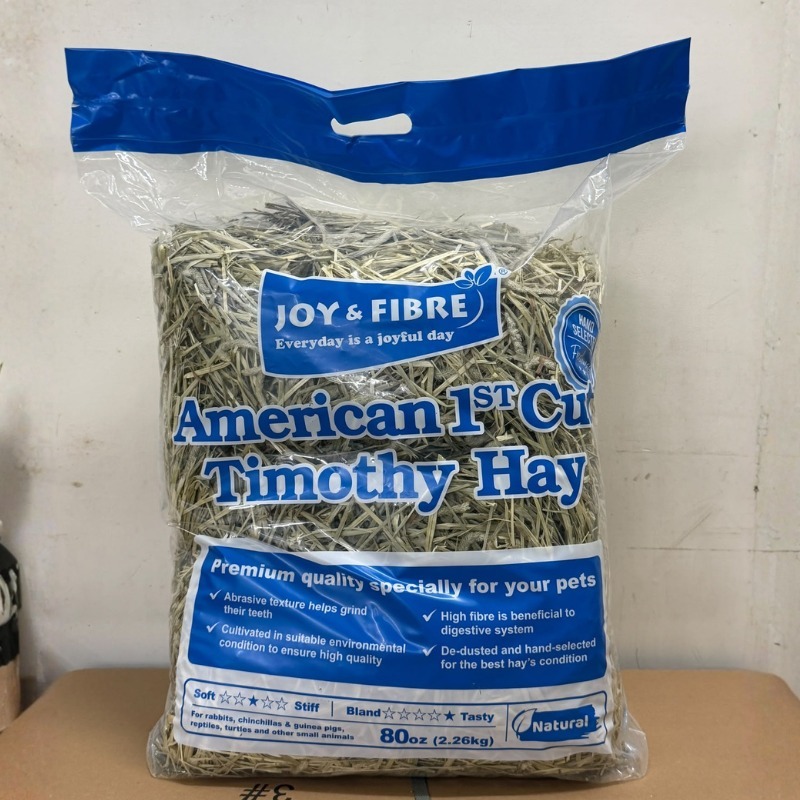 [較碎] Joy & Fibre 美國一割提摩西草 (無盒環保版) - 80oz