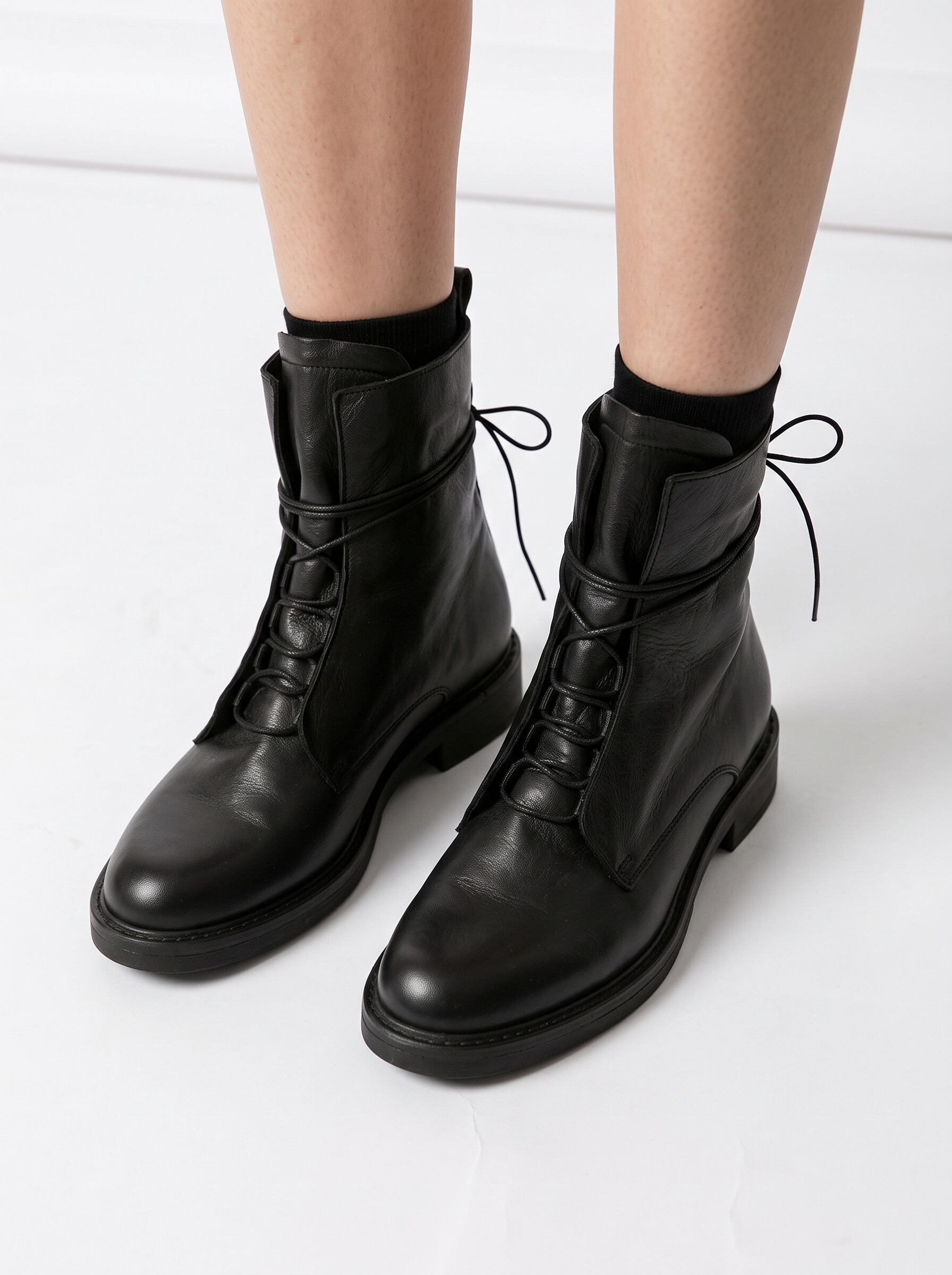 Tie Guy Bootie 土耳其製綁帶短靴