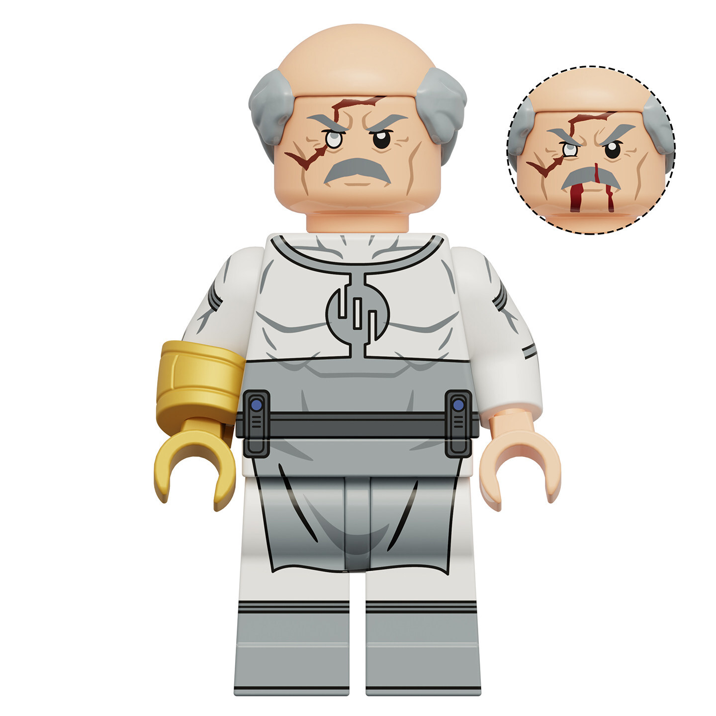 Invincible Conquest DC SuperHeroes Custom Minifigures Fit Lego KDL865 K2418