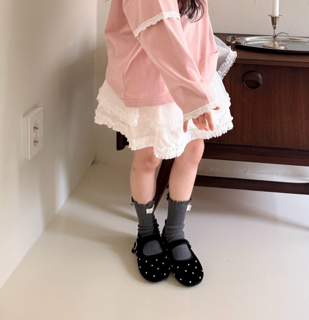正韓秋COMMA 兩色甜美花瓣裙