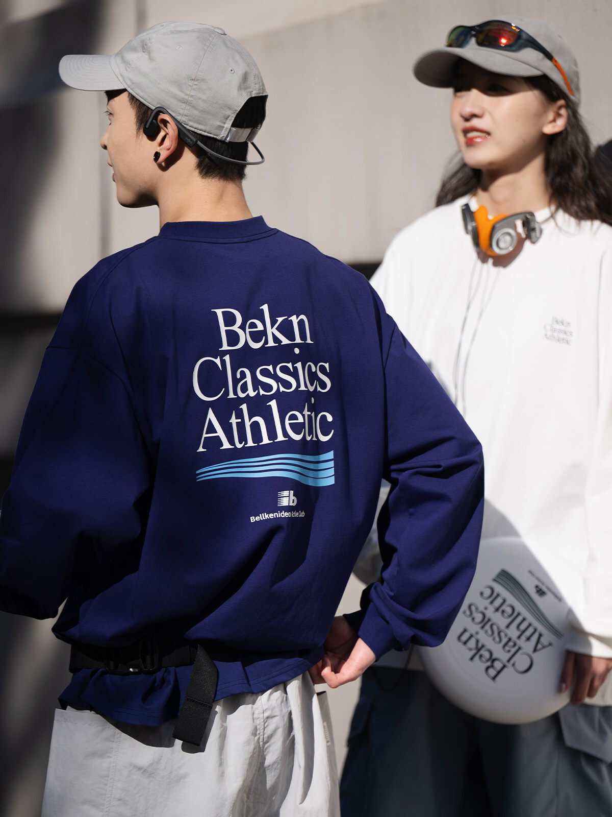 #預購 BELLKENIDEA 城市運動 基礎背後印花 索羅娜速乾涼感 寬鬆廓形長踢 三色 BK222