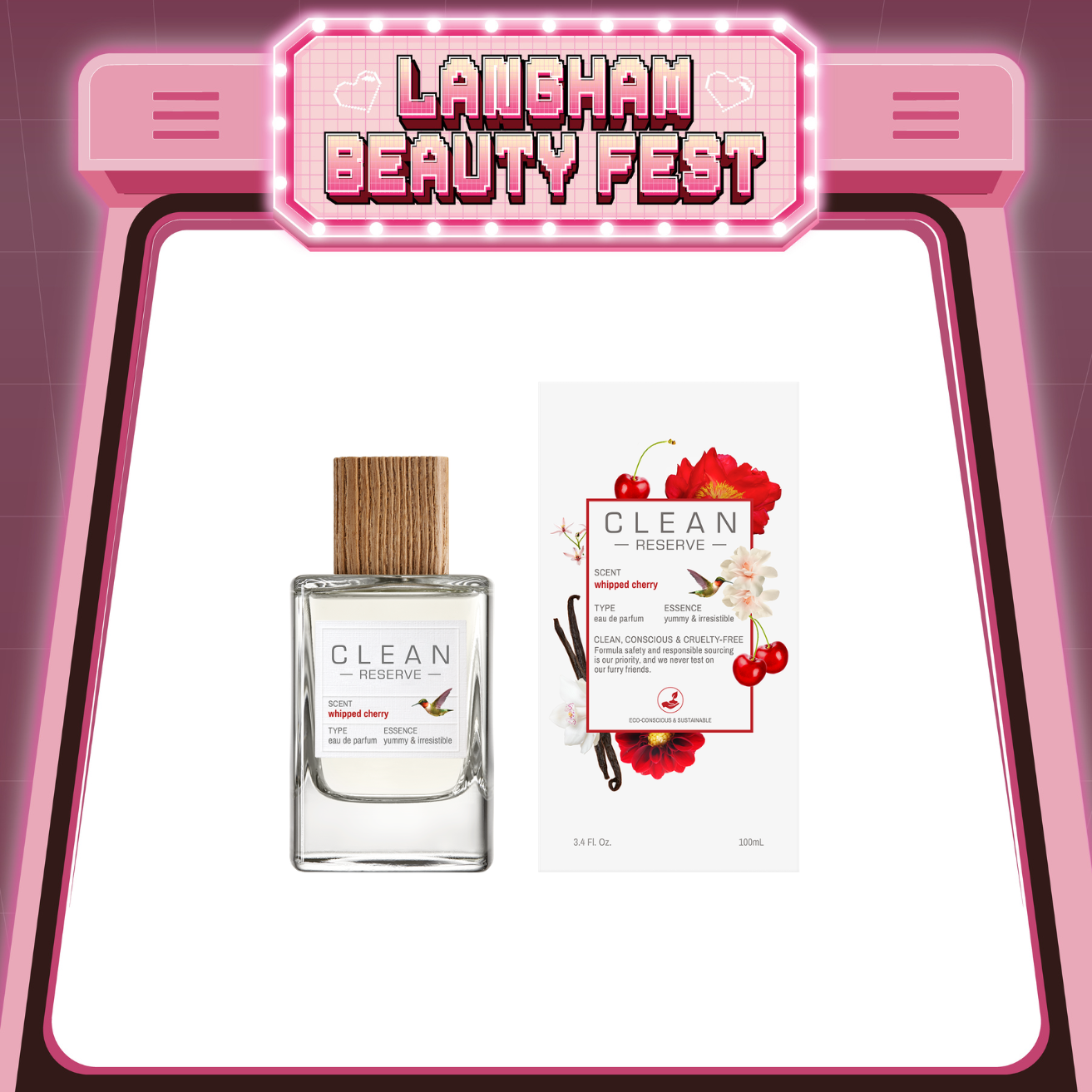 CLEAN BEAUTY COLLECTIVE RESERVE WHIPPED CHERRY 淡香水100ml