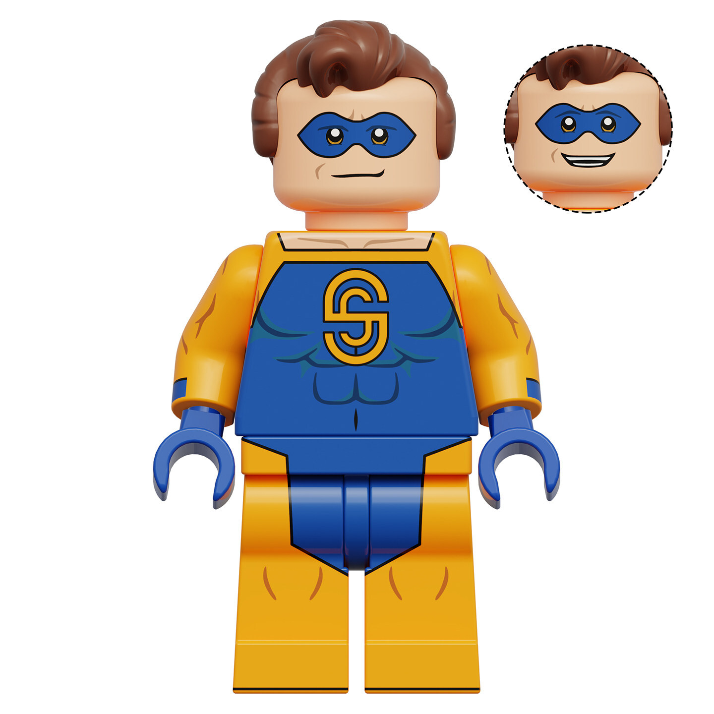 Invincible Shapesmith DC SuperHeroes Custom Minifigures Fit Lego KDL865 K2422