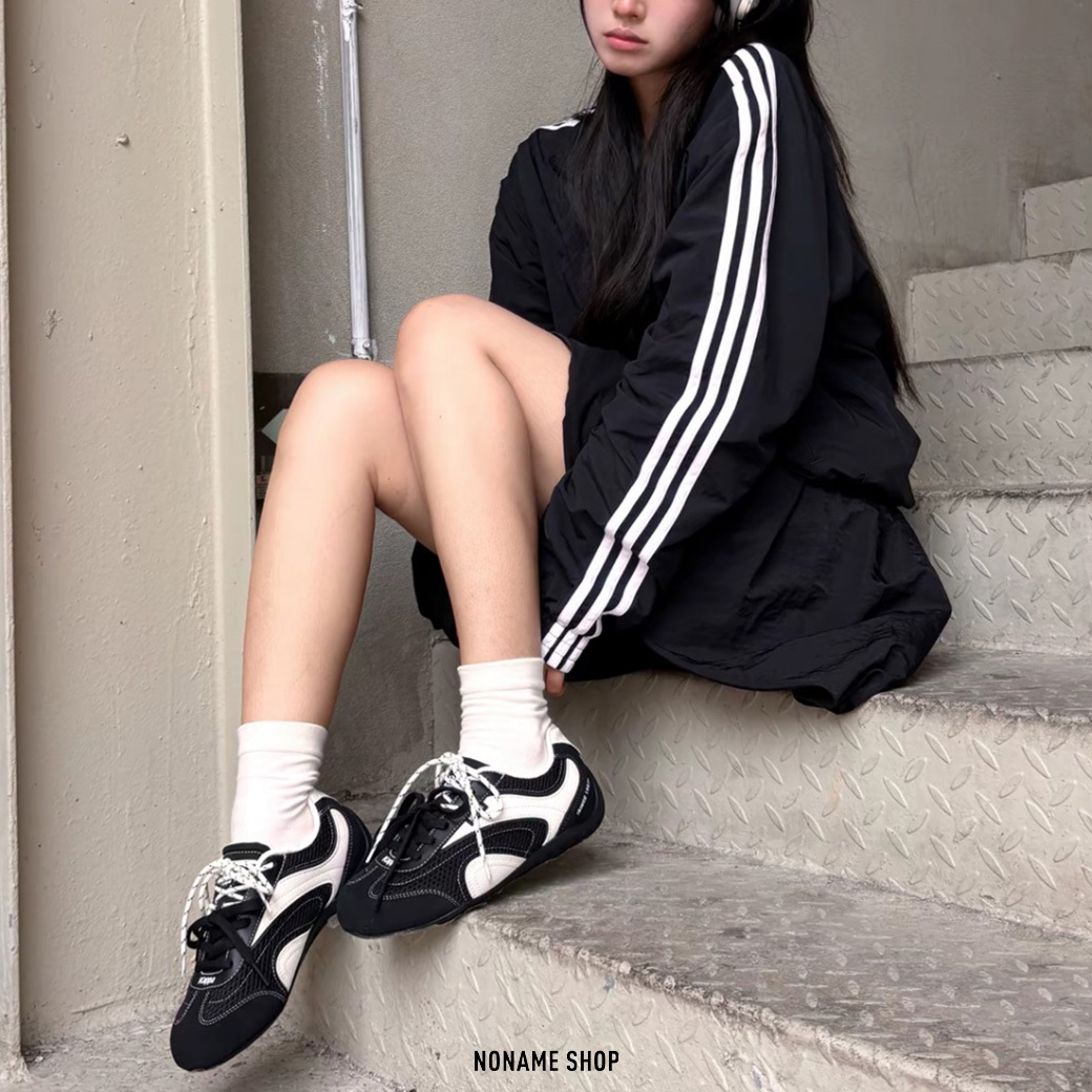 KAPPA 復古 雙鞋帶 芭蕾風 賽車風 德訓鞋 (女款)