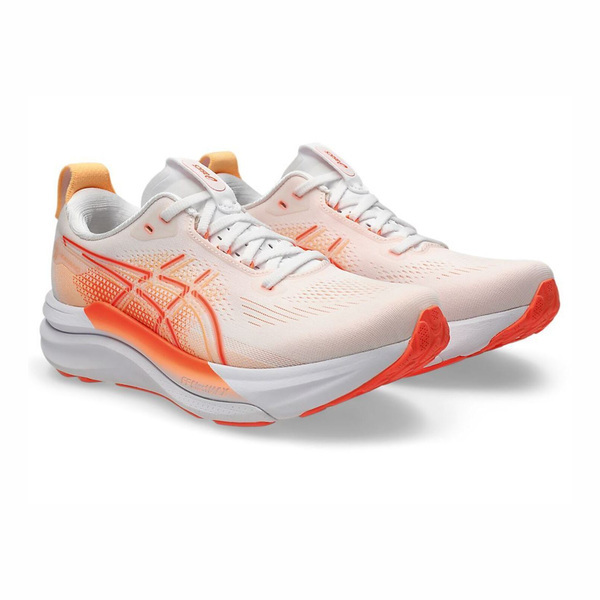 Asics 亞瑟士 GEL-Kayano 33 1012B939-101 女 慢跑鞋 支撐 曙光系列 跑鞋 白橘