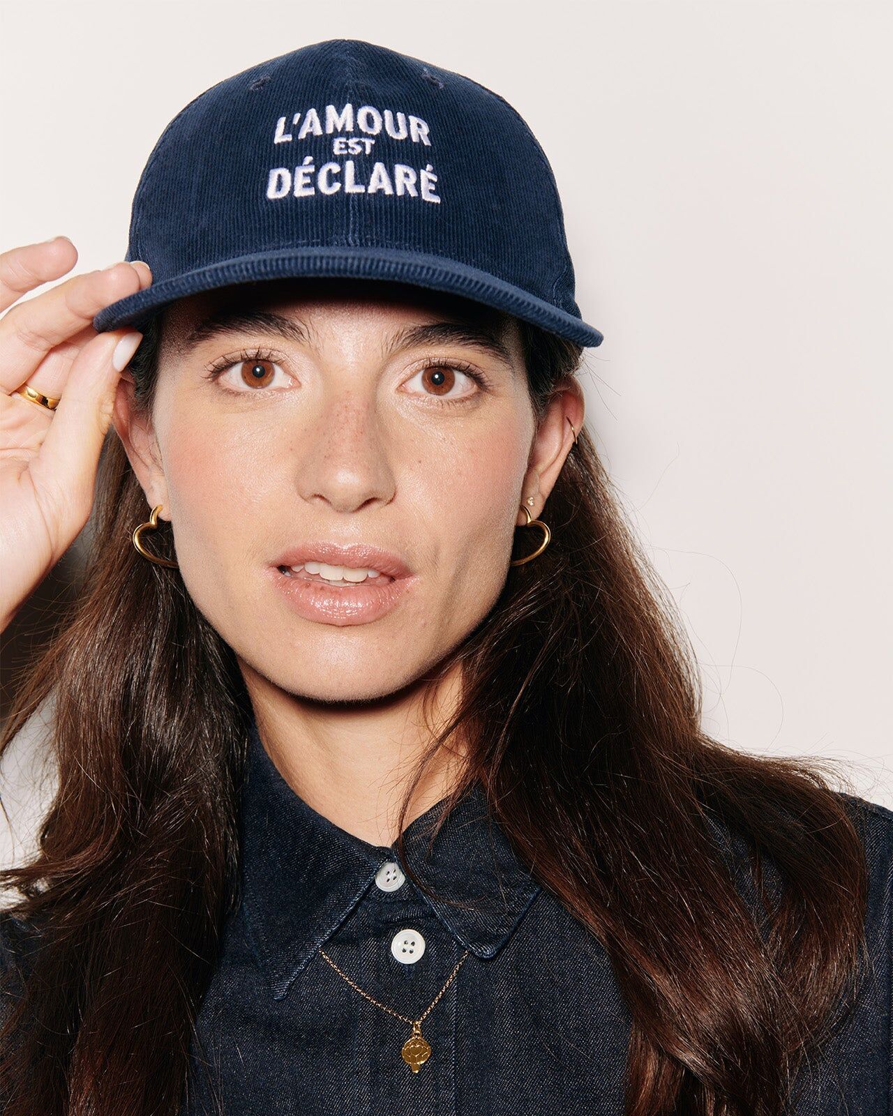 L'Amour Est Déclaré Velvet Cap — Night | émoi émoi