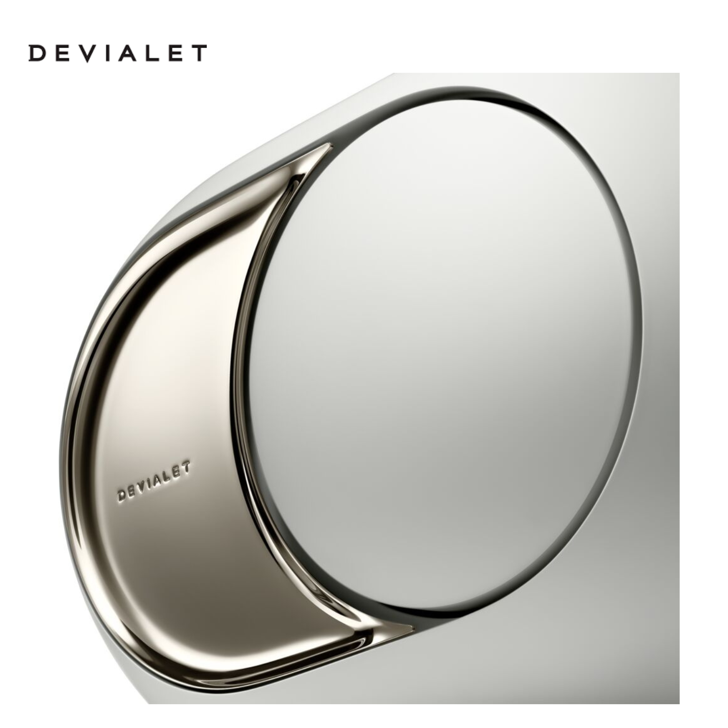 Devialet Phantom Ultimate 108 dB Speaker 揚聲器 Light Pearl closeup