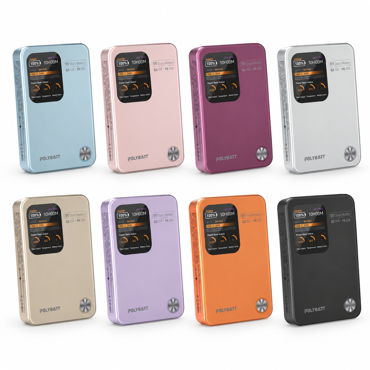 POLYBATT PB11 防爆固態電池AI智能快充行動電源 10000mAh
