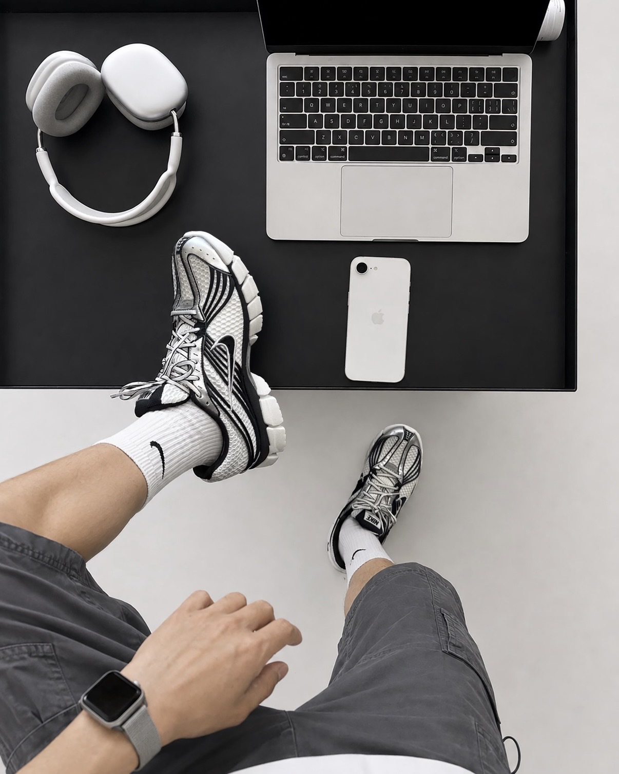 NIKE ZOOM SKYLON 11 白銀黑 白黑 白灰 灰銀 復古 男鞋 IU1869-101 / 預購