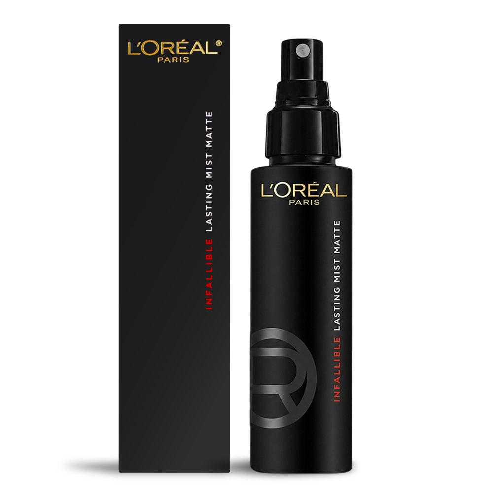 L'OREAL Paris 極致持久定妝噴霧-啞光控油(100ml)-國際航空版