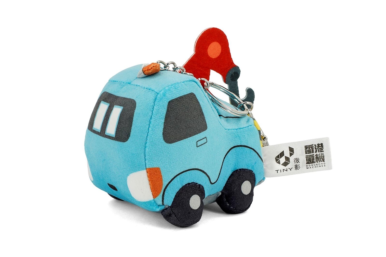 Tiny精品-重機毛绒公仔-小拖車