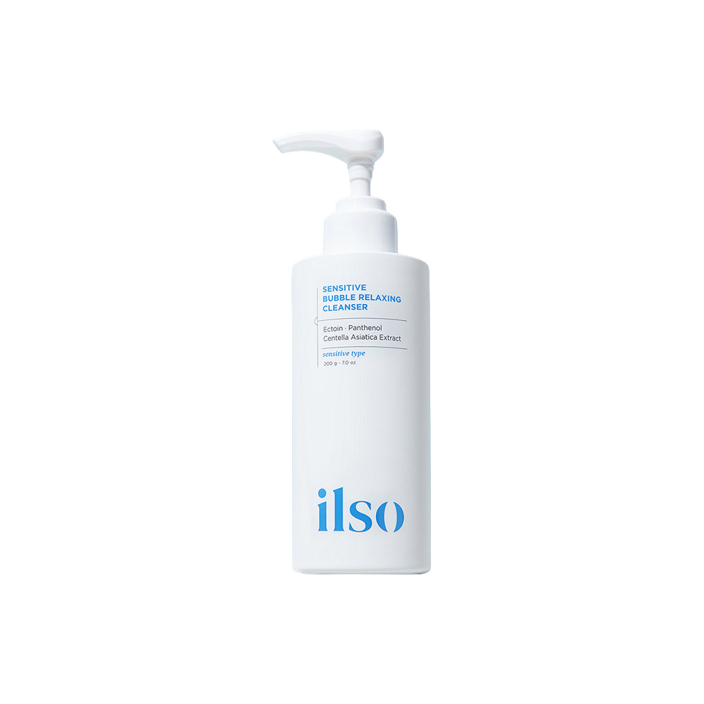 ilso｜淨透泡泡舒緩潔面乳 200g