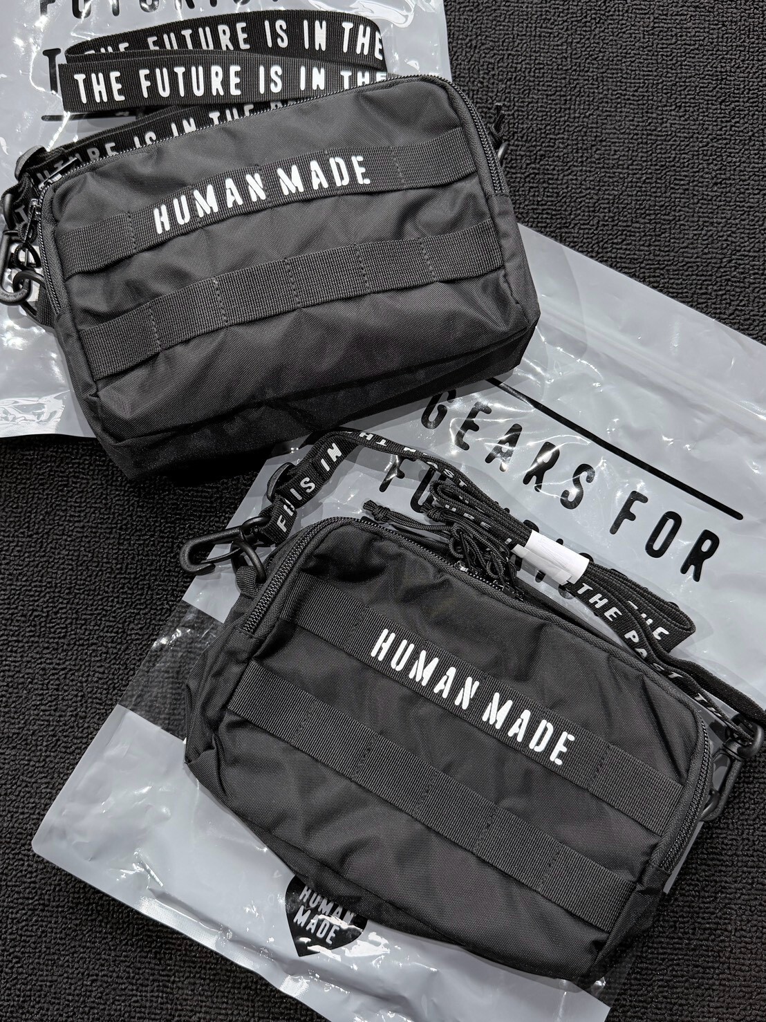 HUMAN MADE Military Pouch 軍事風側背小包 肩背包