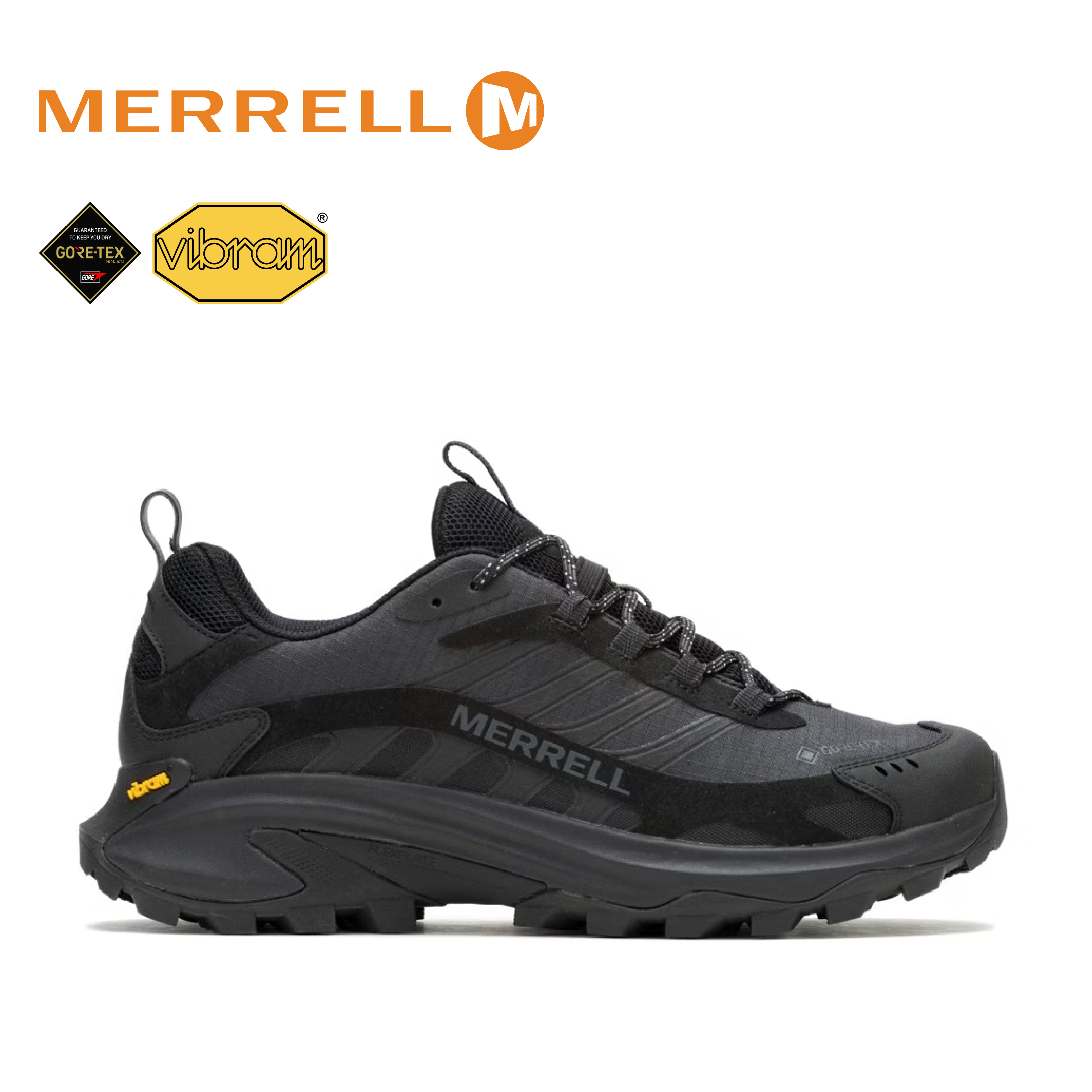 MERRELL 美國 MOAB SPEED 2 GTX 防水登山鞋 女款 (黑色) 33ML500452