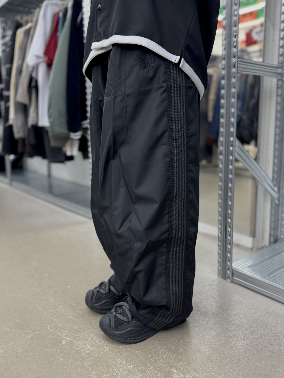 NEEDLES x STUDIOUS HD Track Pant NYLON - Black