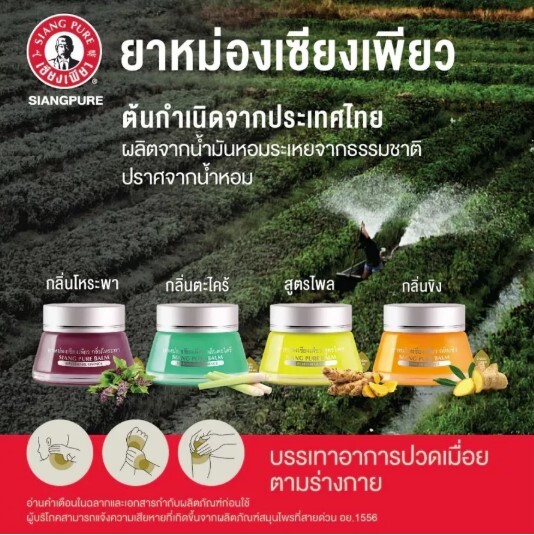 泰國上標牌 天然精華（高級草藥）香膏