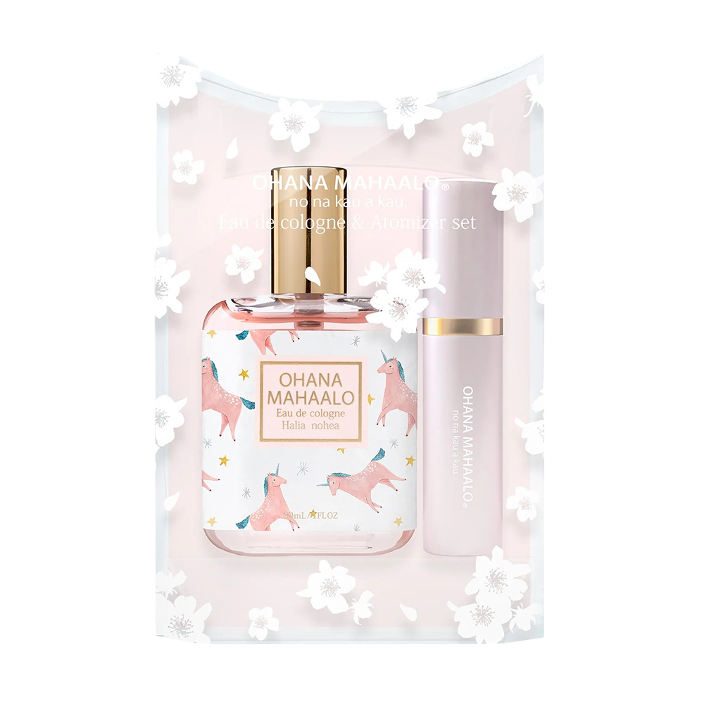 OHANA MAHAALO Eau de Cologne & Original Stomizer Set〈Halia nohea〉