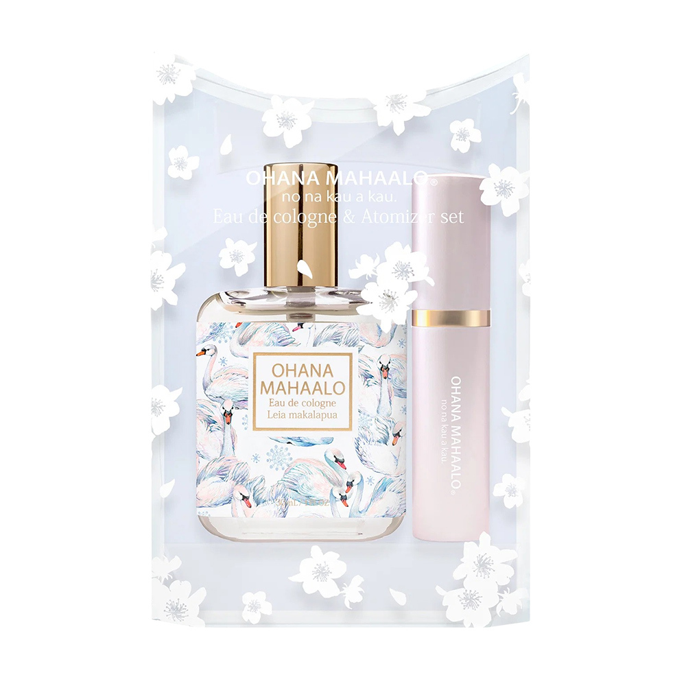 OHANA MAHAALO Eau de Cologne & Original Stomizer Set〈Leia makalapua〉
