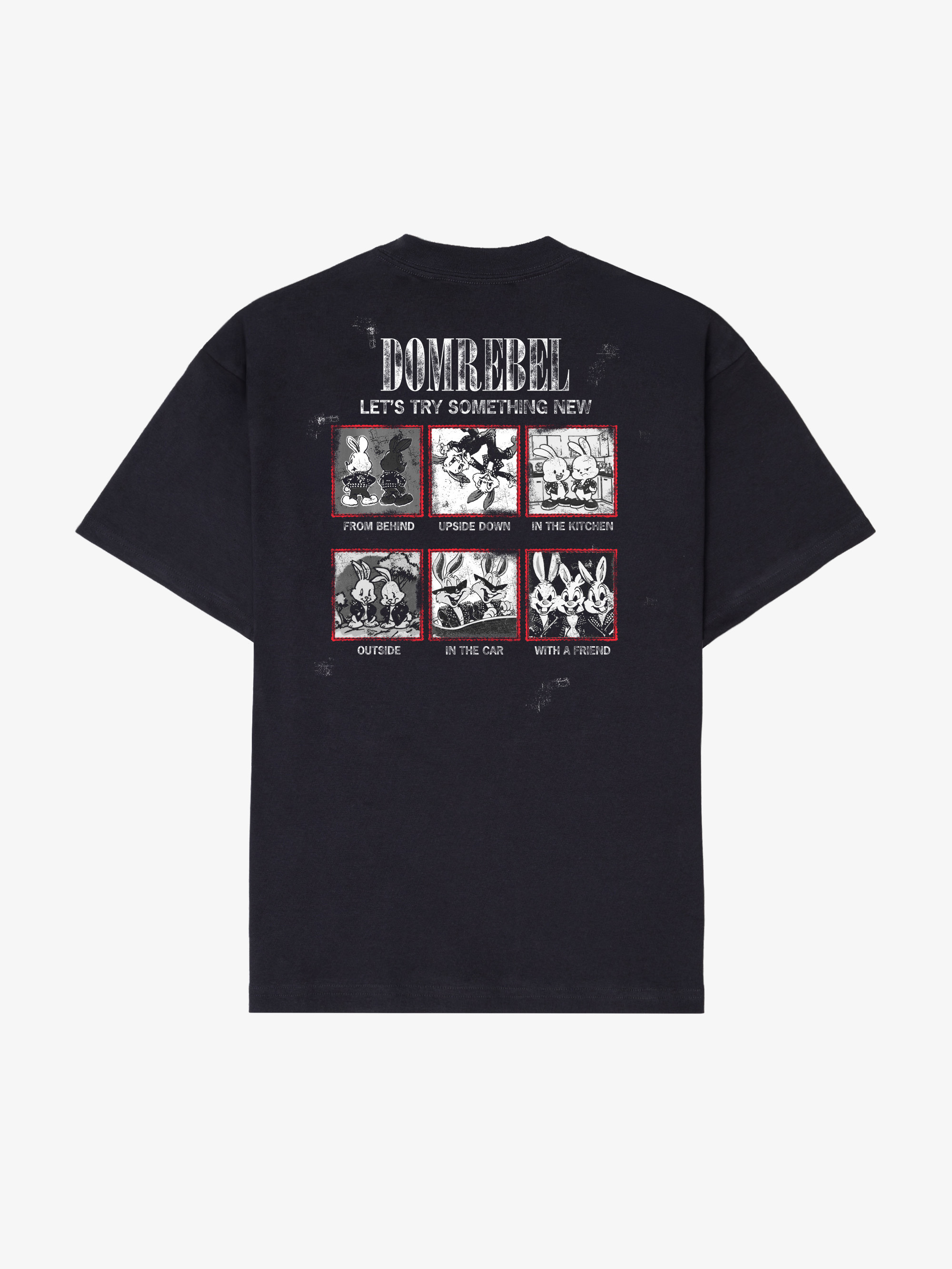 DOMREBEL SATURDAY TEE