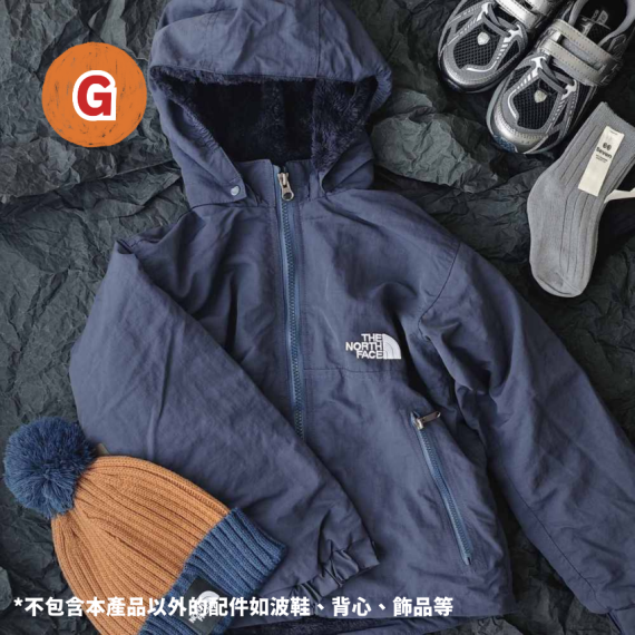 包郵優惠 TNF 兒童三防加絨衝鋒衣 #現貨