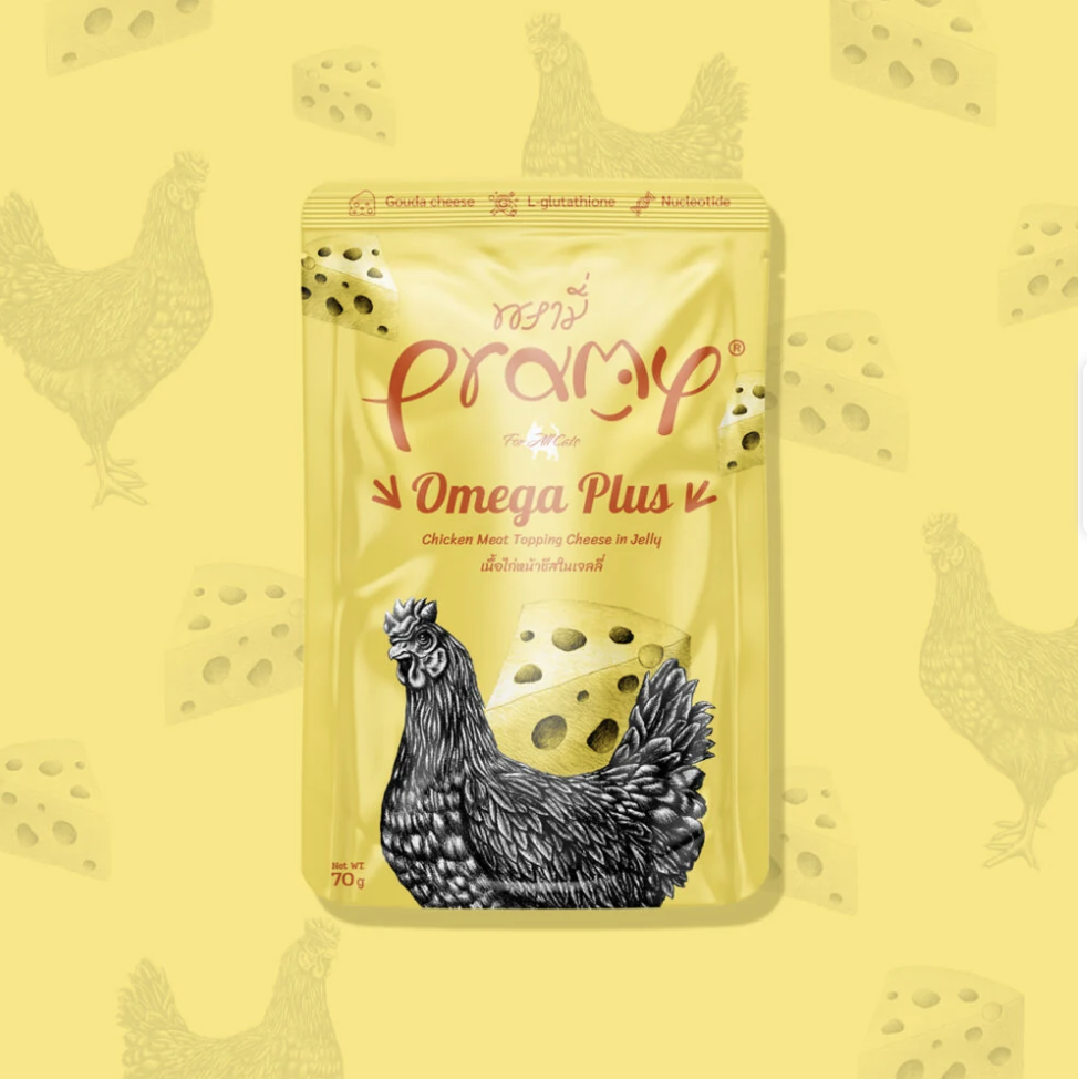 Pramy｜啫喱系列 功能性貓濕包 70g